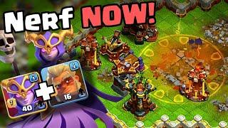 Super Witches are ABSOLUTELY BROKEN! (Swagged my RC 4 TIMES)| Best TH16 Army