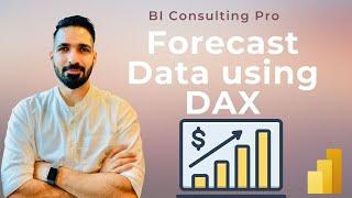 How to forecast data using DAX in Power BI? | Forecast Data in Power BI | DAX | BI Consulting Pro