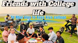 FRIENDS WITH COLLEGE LIFE (full video):@kingofsilli1713 | HITESH JIRVA | All FRIENDS