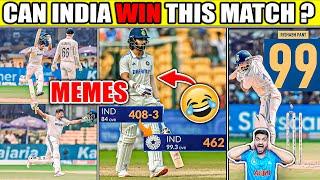 SARFARAZ KHAN 150  PANT 99 OUT  IND vs NZ 1st TEST DAY 4 MEMES