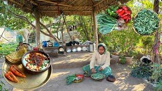 Methi Thepla and Dahi Fry | Village Morning Breakfast | Winter Special Food Of Village