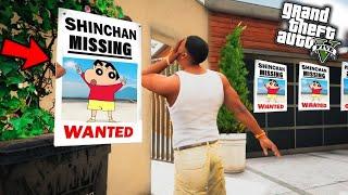 GTA 5: Shinchan Most Wanted Criminal in Gta V...!