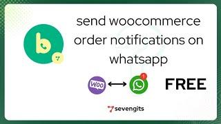 How To Send Woocommerce Order Notifications on Whatsapp Free | Woocommerce Whatsapp Notifications