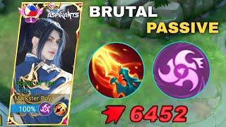 ZILONG BRUTAL PASSIVE DAMAGE!! (PASSIVE ACTIVATED) ZILONG BEST BUILD 2023 | MOBILE LEGENDS