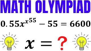 Mathematical Olympiad | Learn how to solve exponential equation quickly | Math Olympiad Training