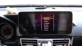 How to setting the resolution of MTK Mercedes Benz mekede Navifly