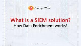 SIEM Solution | How data enrichment works in SIEM solutions?