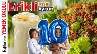 Burak'la Tanıştığımız Gün Yaptığım Erikli Kısır & Erikli Ayran ️ Burak’ın 10.Yılını Kutluyoruz! 