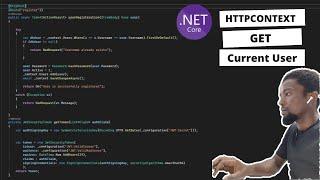 ASP NET CORE 6 API : HOW TO GET USER ID OF CURRENTLY LOGGED IN USER using HTTPCONTEXT - Part 13