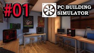 Der PC Simulator 2018 ⌨Let's Play PC Building Simulator #01 [Deutsch]