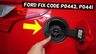 FORD P0441 P0442 EVAPORATIVE EMISSION SYSTEM LEAK DETECTED