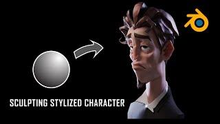 Blender Sculpting Stylized Character