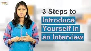 3 Steps to Introduce Yourself in an Interview | Interview Tips | TalentSprint