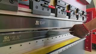 Cybelec Cybtouch 8 small/mini press brake for 1600mm metal sheet bending