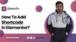 [ Shortcode ] Elementor Tutorial in Hindi | Elementor Tutorial For Beginners in 2023