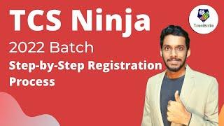 TCS Ninja 2022 Step by step Registration process! 2022 batch!