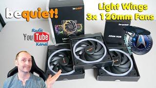 bequiet! Light Wings Set - 3x Fans + ARGB Hub - ausgepackt und ein Guide zum Paket ;)