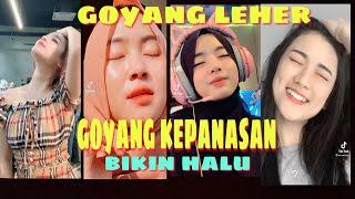 viral!!! cewek tiktok goyang kepanasan | tiktok goyang leher