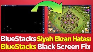 BlueStacks Siyah Ekran Sorunu 2023 | Bluestacks Oyunların Açılmama Sorunu | Bluestacks Açılmıyor