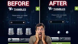 How to hack 1xbet Thimbles to see the balls.