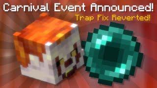 Carnival Event Announced! Better Mayors Info, Trap Fix Reverted! (Hypixel Skyblock News)