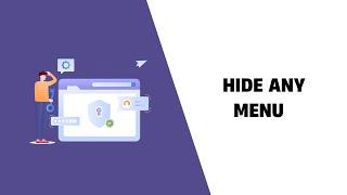 Hide Any Menu Odoo