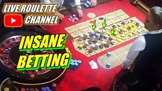  LIVE ROULETTE | INSANE BETTING  In Fantastic Las Vegas Casino  Mega Session  2023-09-28