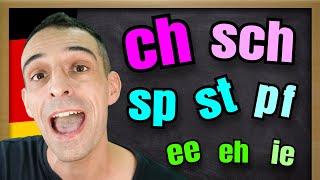 German Pronunciation for Beginners A1 | Aussprache Basics A1