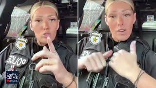 Police Officer's TikTok Tells Drivers to 'Get the F*** Out of the Way'