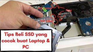 Cara memilih SSD yang tepat di Laptop/ PC dan sesuai budget