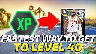 FULL XP GUIDE ON LEVELING UP FAST AND EASY TO GET TO LEVEL 40 IN NBA 2K24 MYTEAM NO MONEY SPENT