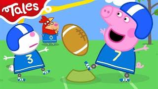 Peppa Pig Tales  The Big Game  Peppa Learns American Football  Peppa Pig Episodes