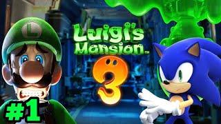 Sonic Plays Luigi's Mansion 3 [Part 1]