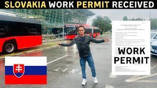 SLOVAKIA WORK PERMIT RECEIVED in RECORD TIME ! FACTORY WORKER IN SLOVAKIA