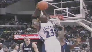 Michael Jordan 10 Points 5 Ast Vs. Mavericks, 2001-02.