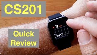 ELIRIN CS201 5ATM Waterproof Swimmer’s Apple Watch Shaped Smartwatch: Quick Overview