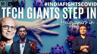 How the Tech Giants are helping in India's Fight against Covid19