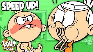 Anytime Someone Says The "D" Word It Speeds Up!  'Potty Mouth' | The Loud House