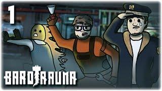 Wholesome Submarine Boys | Part 1 | Let's Play: Barotrauma Multiplayer | ft Rhapsody & OrbitalPotato