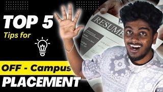 Secret way to Reach Your Target Companies on Off-Campus Placements | off campus placement tamil 2023