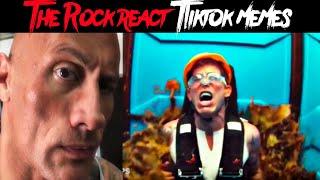 The Rock reacts Tiktok Memes | Memes