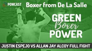 Boxing Hindi Lang Pang Mahirap | Justin Espejo vs Allan Jay Alcoy Full Boxing Fight | Elorde Boxing