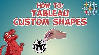 How To Make Custom Shapes in Tableau #HowTo # Tableau