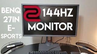 THE PC Gaming Monitor you NEED - BenQ Zowie 1080p 27" 144hz 1ms