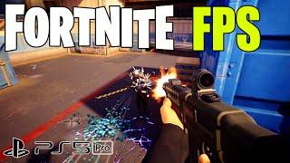 Fortnite FPS Ballistic Mode Gameplay on PlayStation 5 Pro