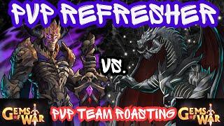 Gems of War PVP REFRESHER & PVP TEAM ROASTING | PVP Guide and how to build teams correctly