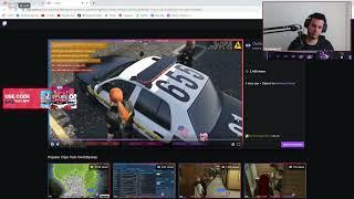 Ramee Reacts To A Cop Powergaming | NoPixel GTA RP