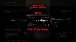 Warzone Pacific Caldera: MG42 Best Class Setup