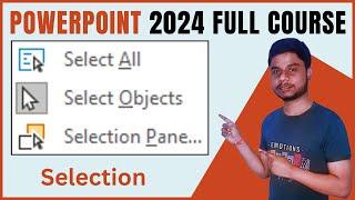 Select Options In PowerPoint | PowerPoint full course in Hindi | PowerPoint Complete Video In Hindi