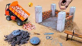 Diy truck bricks house construction science project by SunnyCreatorShow